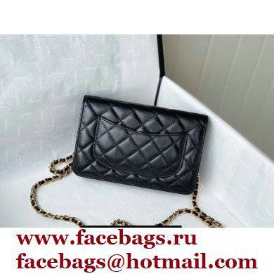 Chanel Charms Wallet on Chain WOC Bag Black 2021