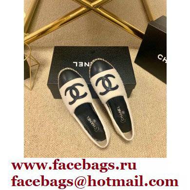 Chanel Plush CC Logo Espadrilles G29762 White 2022