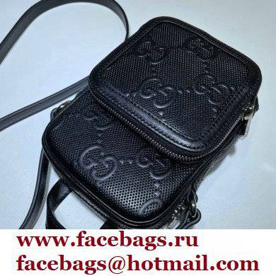 Gucci GG Embossed Mini Bag 658553 Black 2021