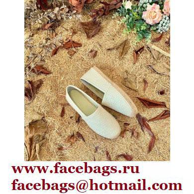 Gucci GG Leather Espadrilles Beige 2022