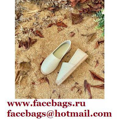 Gucci GG Leather Espadrilles Beige 2022 - Click Image to Close