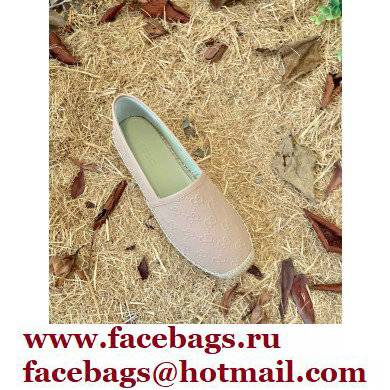 Gucci GG Leather Espadrilles Nude Pink 2022