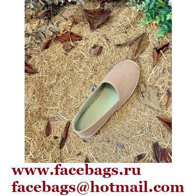 Gucci GG Leather Espadrilles Nude Pink 2022