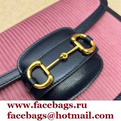 Gucci Horsebit 1955 small bag 602204 corduroy Pink 2021