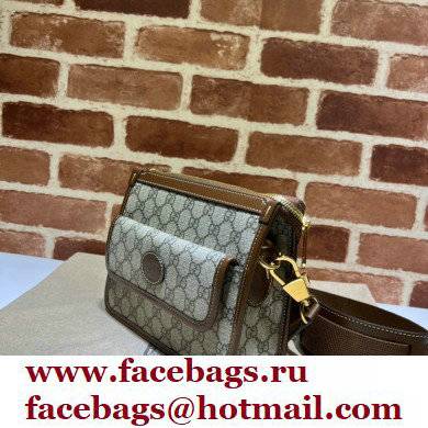 Gucci Messenger bag with Interlocking G 674164 Coffee 2021