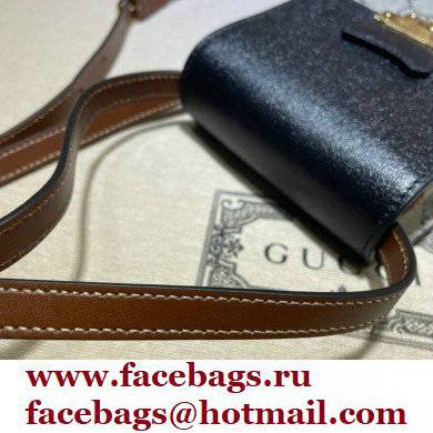 Gucci Padlock Mini Phone Bag 658229 Black 2021