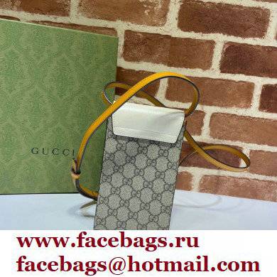 Gucci Padlock Mini Phone Bag 658229 White 2021