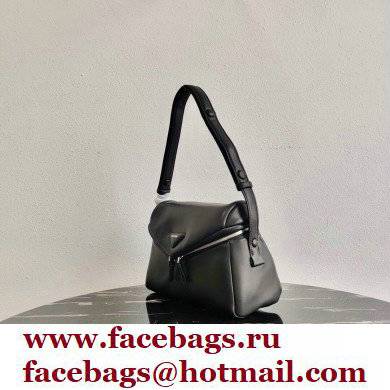 Prada Padded Nappa Leather Signaux Bag 1BC165 Black 2021