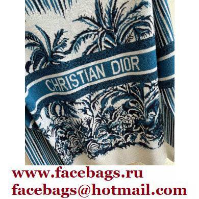 dior palms motif cashmere sweater 2021