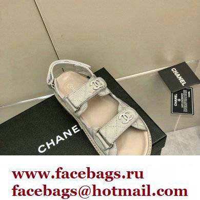 Chanel CC Logo Beach Sandals G35927 01 2022