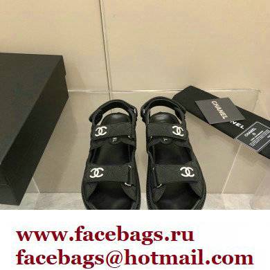 Chanel CC Logo Beach Sandals G35927 02 2022