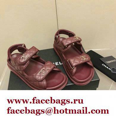 Chanel CC Logo Beach Sandals G35927 08 2022