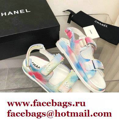 Chanel CC Logo Beach Sandals G35927 23 2022