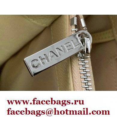 Chanel GST Shopping Tote Bag A50995 in Caviar Leather Beige/Silver