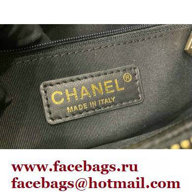 Chanel GST Shopping Tote Bag A50995 in Caviar Leather Black/Gold