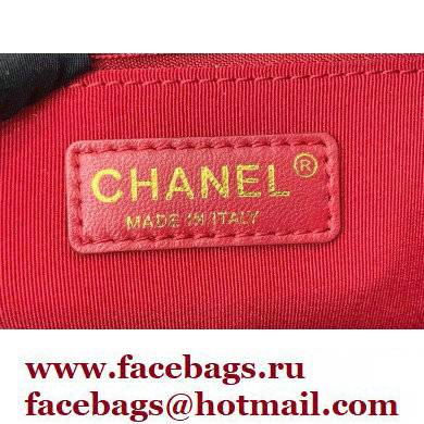 Chanel GST Shopping Tote Bag A50995 in Caviar Leather Burgundy/Gold