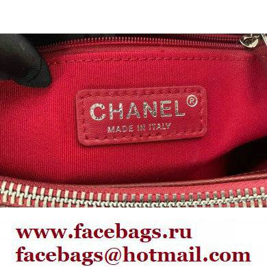 Chanel GST Shopping Tote Bag A50995 in Caviar Leather Burgundy/Silver