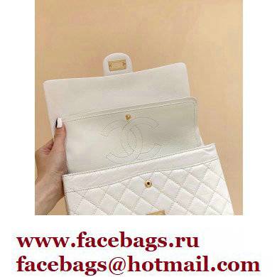 Chanel Original Quality 2.55 Reissue Size 225 Bag white with Gold Hardware