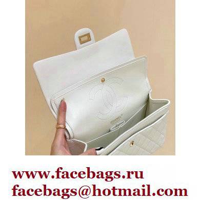 Chanel Original Quality 2.55 Reissue Size 225 Bag white with Gold Hardware