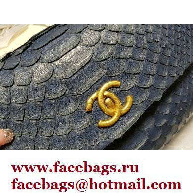 Chanel Python Coco Handle Medium Flap Bag with Top Handle 03