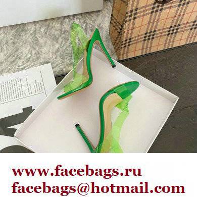 Gianvito Rossi Heel 11.5cm TPU METROPOLIS Sandals Green 2022