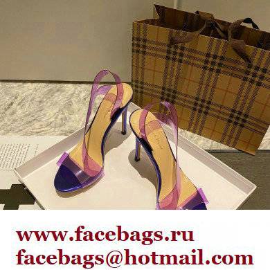 Gianvito Rossi Heel 11.5cm TPU METROPOLIS Sandals Purple 2022