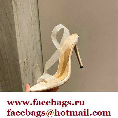 Gianvito Rossi Heel 11.5cm TPU METROPOLIS Sandals White 2022