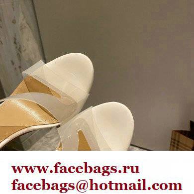 Gianvito Rossi Heel 11.5cm TPU METROPOLIS Sandals White 2022