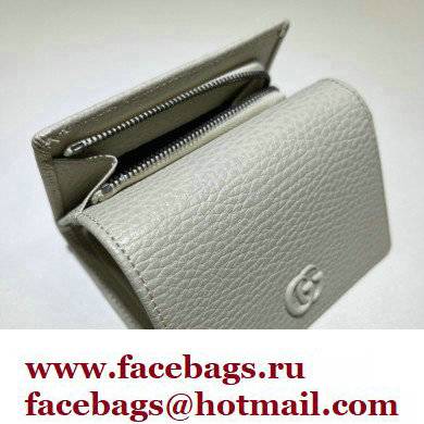 Gucci GG Marmont Medium Wallet 644407 Resin Hardware White 2022