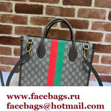 Gucci Tiger GG Small Tote Bag 659983 Brown 2022