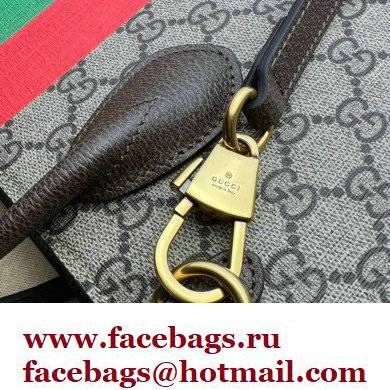 Gucci Tiger GG Small Tote Bag 659983 Brown 2022