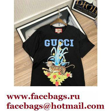 Gucci Tiger Interlocking G T-shirt BLACK