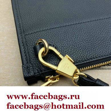 Gucci Zip Pouch Bag with Gucci Logo 681200 Black 2022