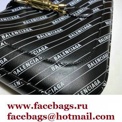 Gucci x Balenciaga The Hacker Project Jackie 1961 Small Hobo Bag 636709 Leather Black 2022