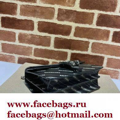 Gucci x Balenciaga The Hacker Project small Dionysus bag black 400249 2022