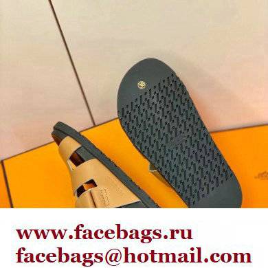 Hermes Original Calfskin Chypre Sandals 03