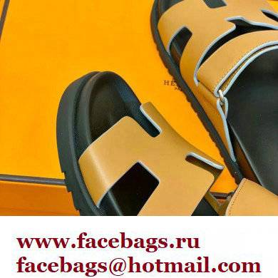 Hermes Original Calfskin Chypre Sandals 03