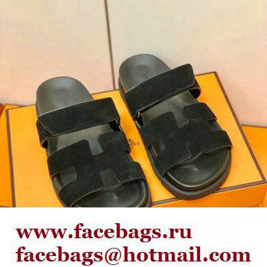 Hermes Original Calfskin Chypre Sandals 04