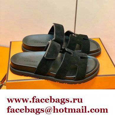 Hermes Original Calfskin Chypre Sandals 04