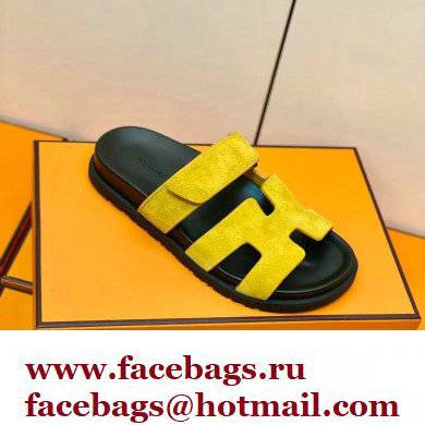 Hermes Original Calfskin Chypre Sandals 05