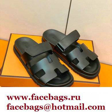 Hermes Original Calfskin Chypre Sandals 06