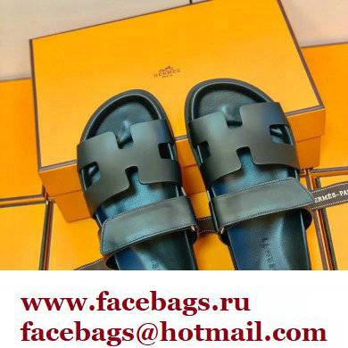 Hermes Original Calfskin Chypre Sandals 06