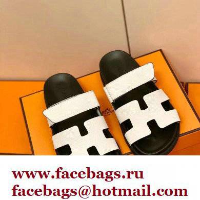 Hermes Original Calfskin Chypre Sandals 07