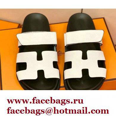 Hermes Original Calfskin Chypre Sandals 07