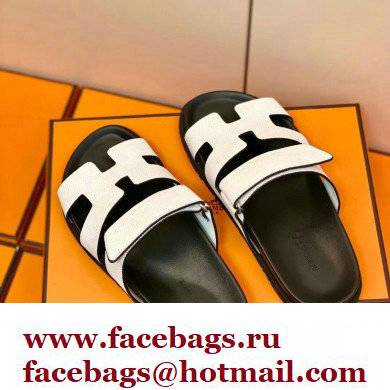 Hermes Original Calfskin Chypre Sandals 07