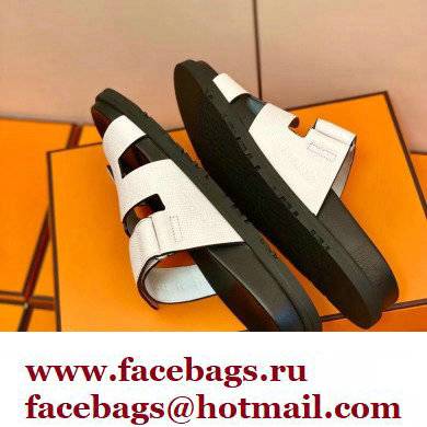 Hermes Original Calfskin Chypre Sandals 07