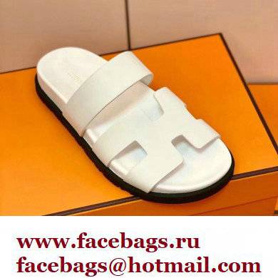 Hermes Original Calfskin Chypre Sandals 08