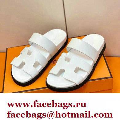 Hermes Original Calfskin Chypre Sandals 08