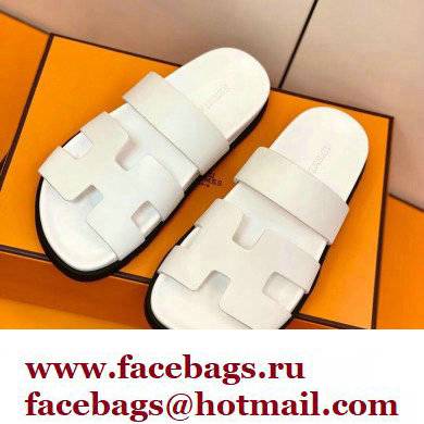 Hermes Original Calfskin Chypre Sandals 08