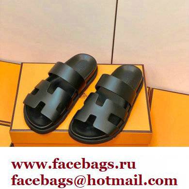 Hermes Original Calfskin Chypre Sandals 09